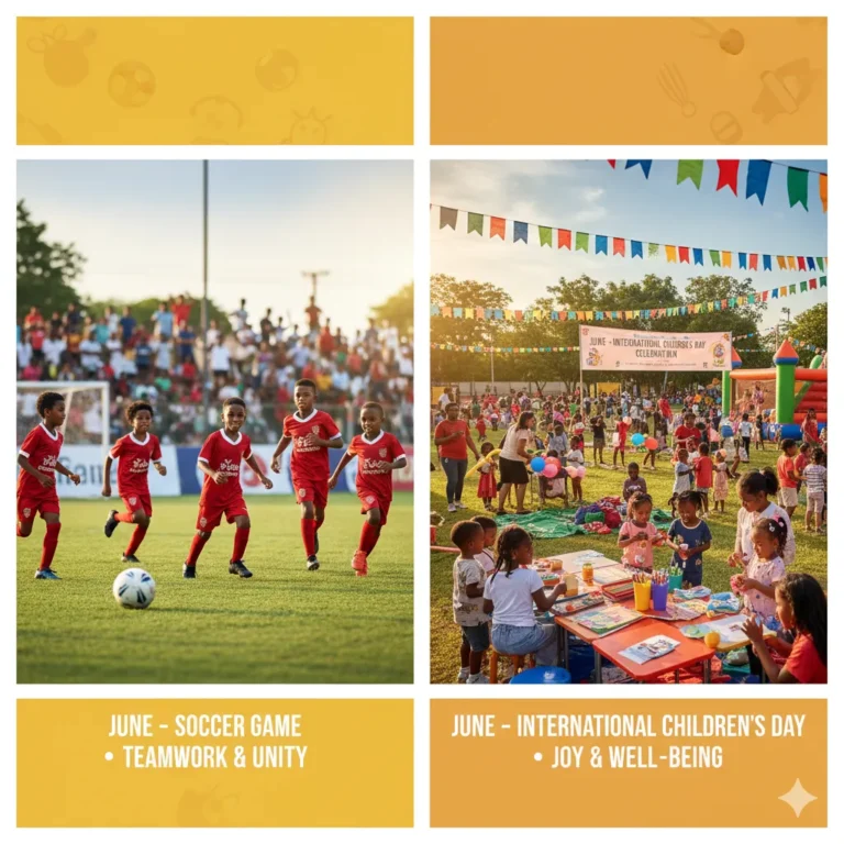 June 2026 – Soccer Game & International Children’s Day Celebration