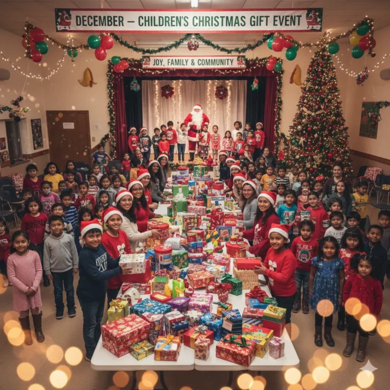 December 2026 – Children’s Christmas Gift Event